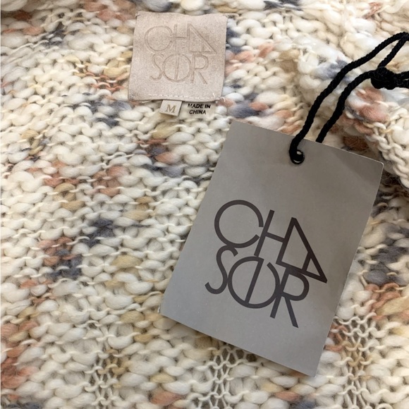 NWT Chaser Open Front Knit Cardigan Women Medium - Picture 6 of 6